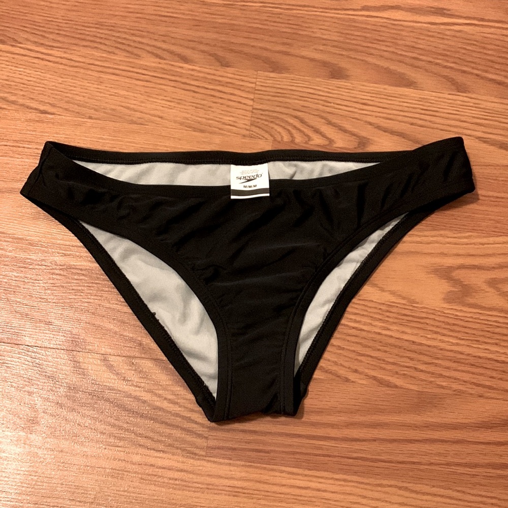 Speedo black bikini bottoms